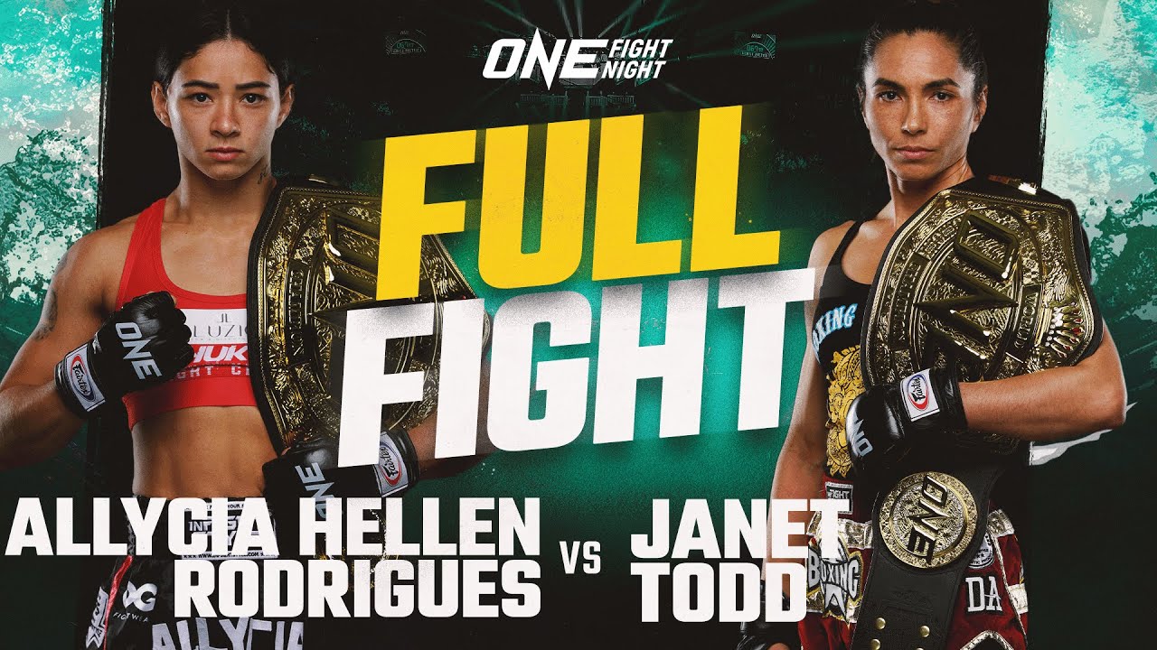 Allycia Hellen Rodrigues vs. Janet Todd | ONE Championship Full Fight