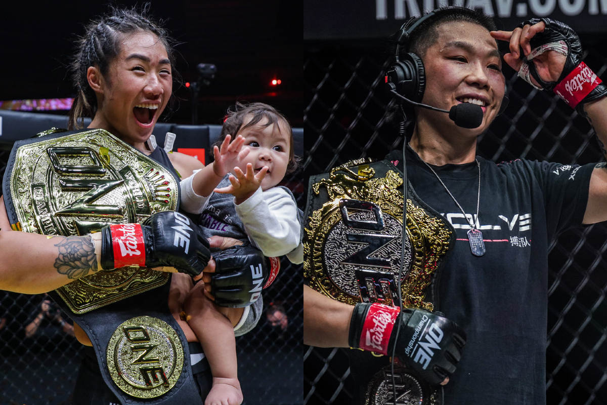 Angela Lee challenges Xiong Jing Nan in a trilogy bout for the strawweight belt at ONE on Prime Video 2