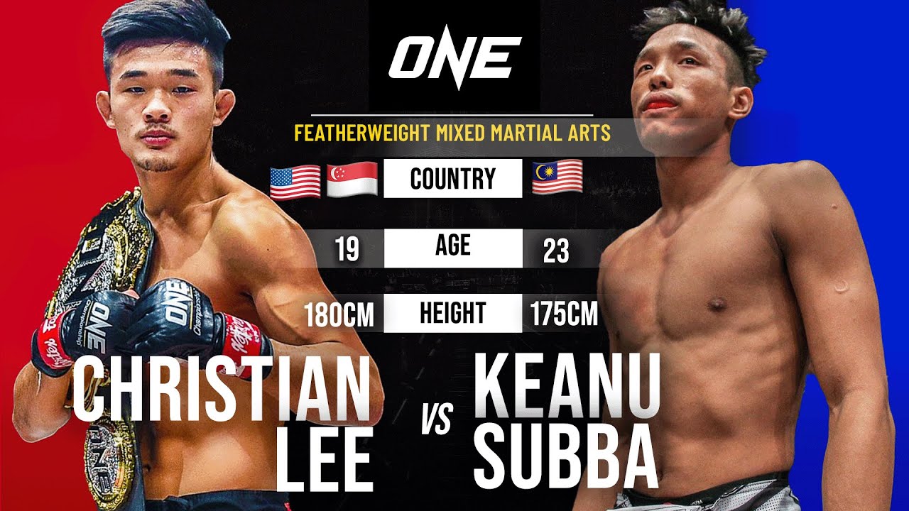 christian lee vs keanu subba from the archives