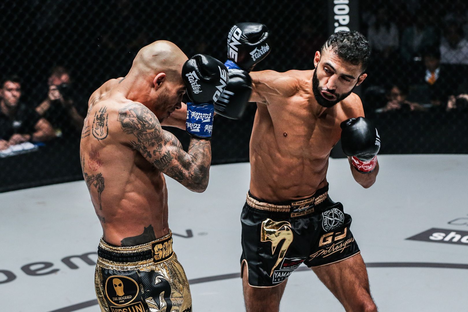 Kickboxing GOAT Giorgio Petrosyan punches Samy Sana