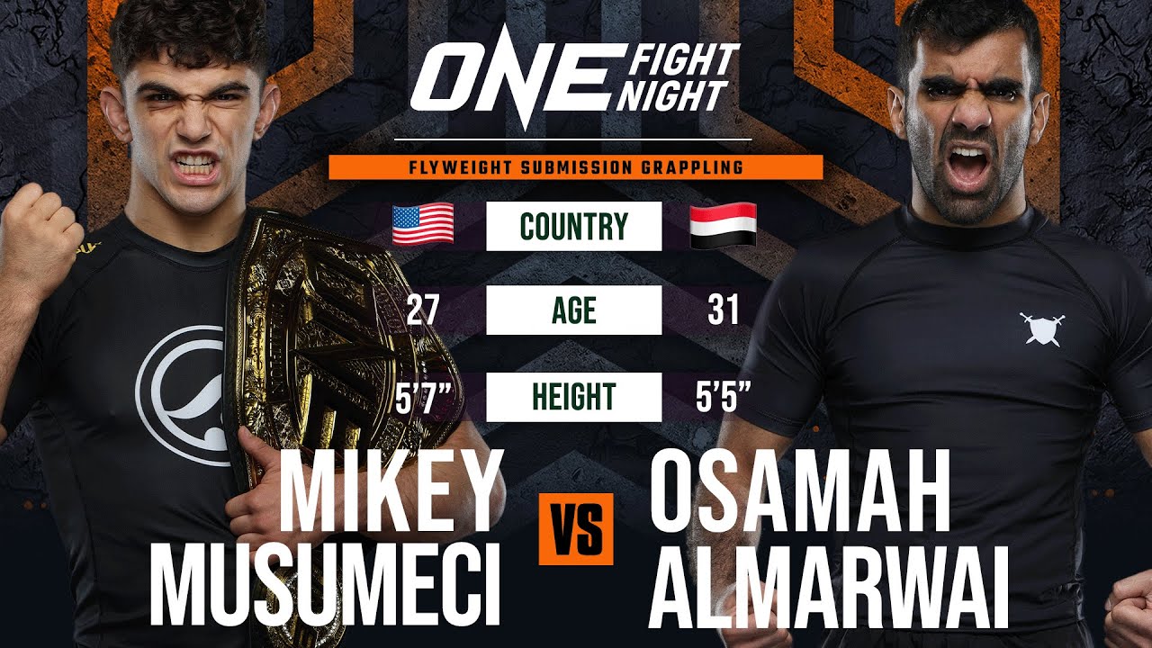 INSANE Dominance  Mikey Musumeci Choked Out Osamah Almarwai