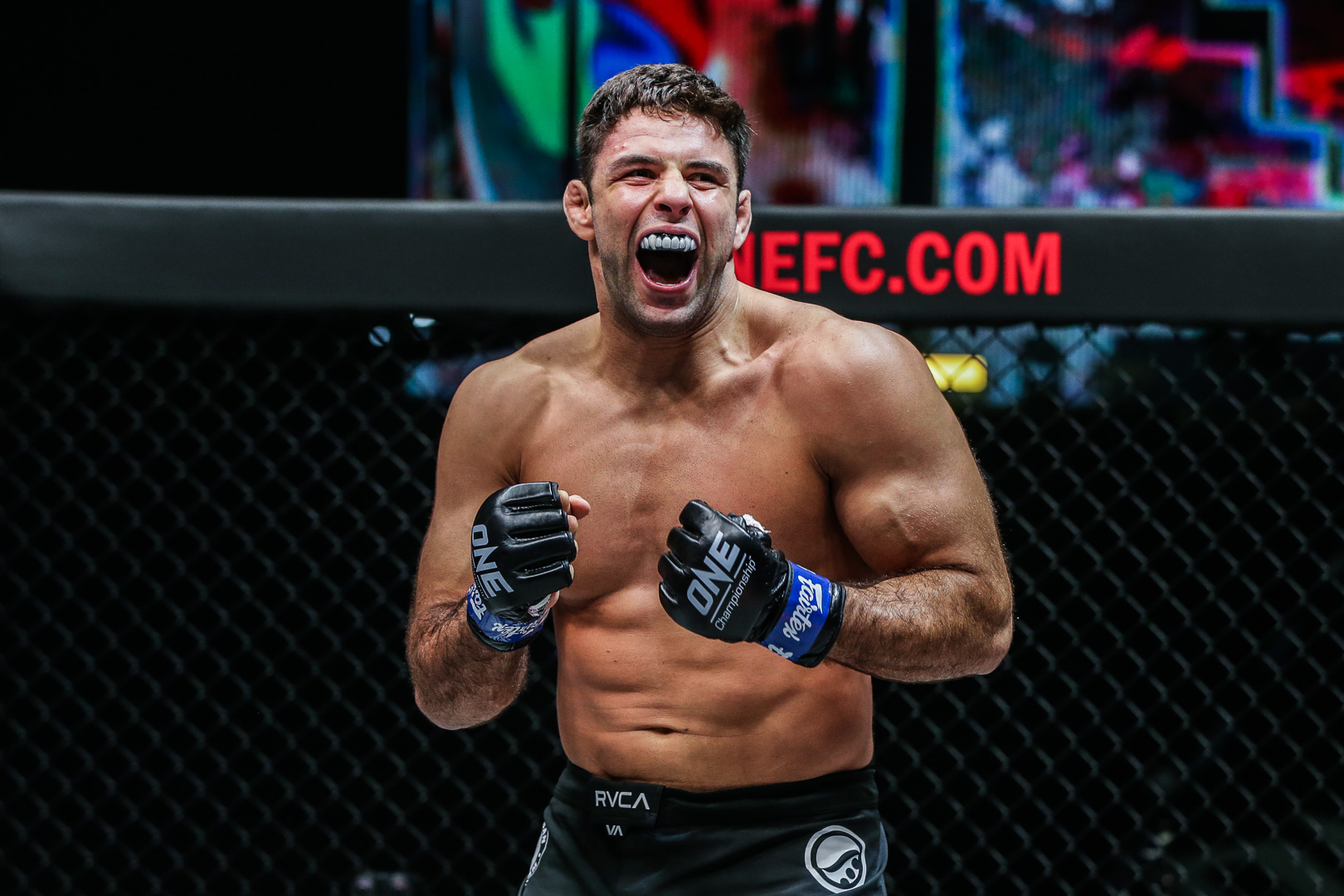 Buchecha was all smiles after his first-round submission victory at ONE: WINTER WARRIORS.