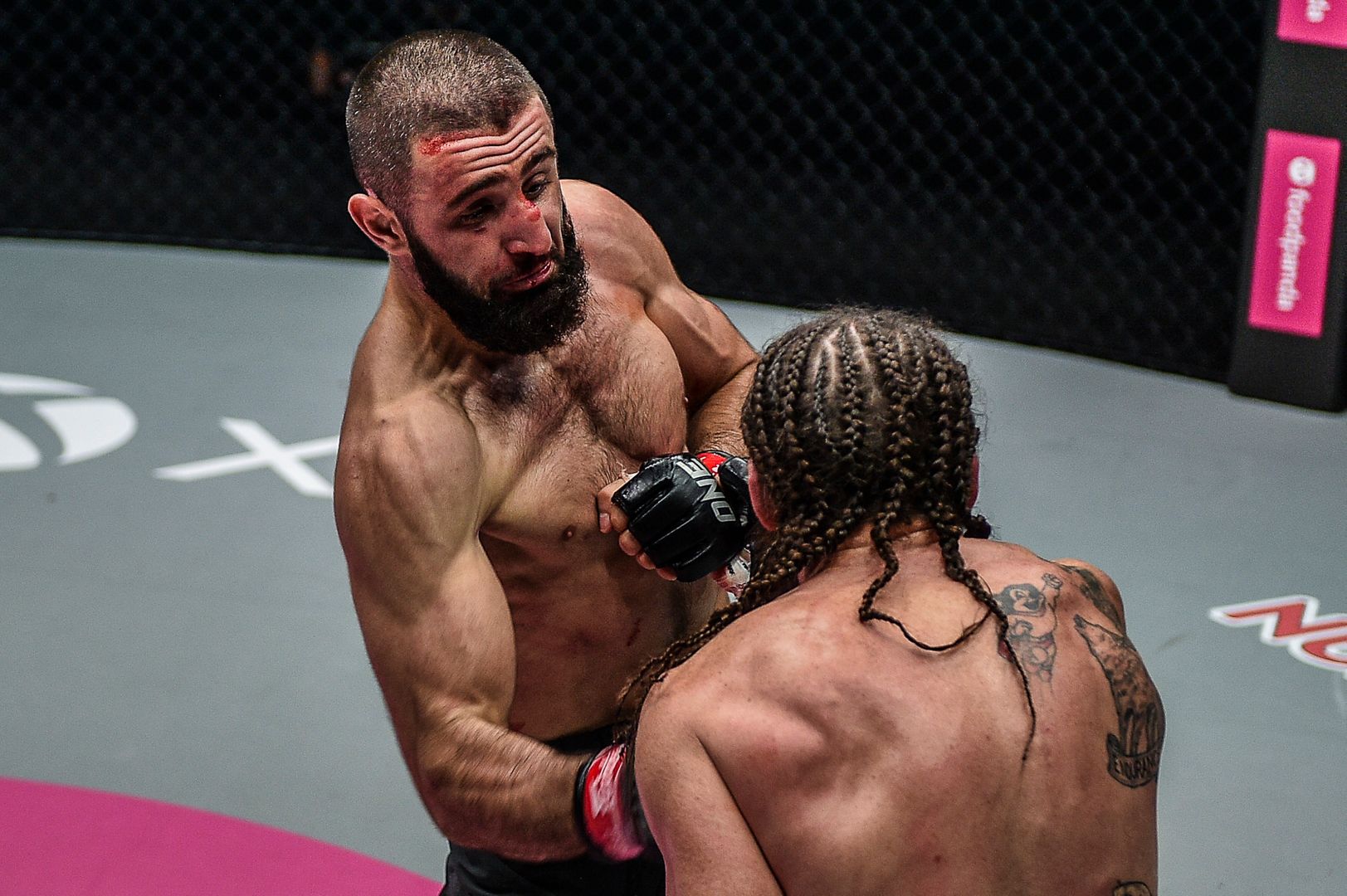 Kyrgyzstan MMA star Kiamrian Abbasov fights American athlete James Nakashima at ONE: INSIDE THE MATRIX II in Singapore