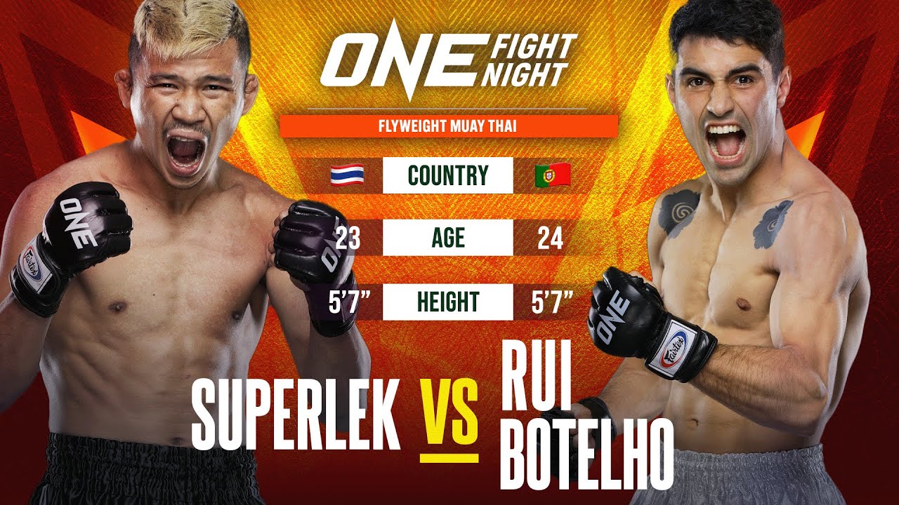 Muay Thai FIREFIGHT  Superlek vs. Rui Botelho Was NONSTOP ACTION