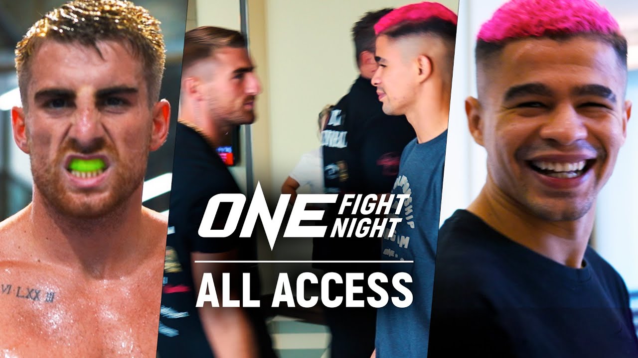 ONE Fight Night 16 Vlog  Haggerty, Andrade, Ruotolo, Supergirl & More