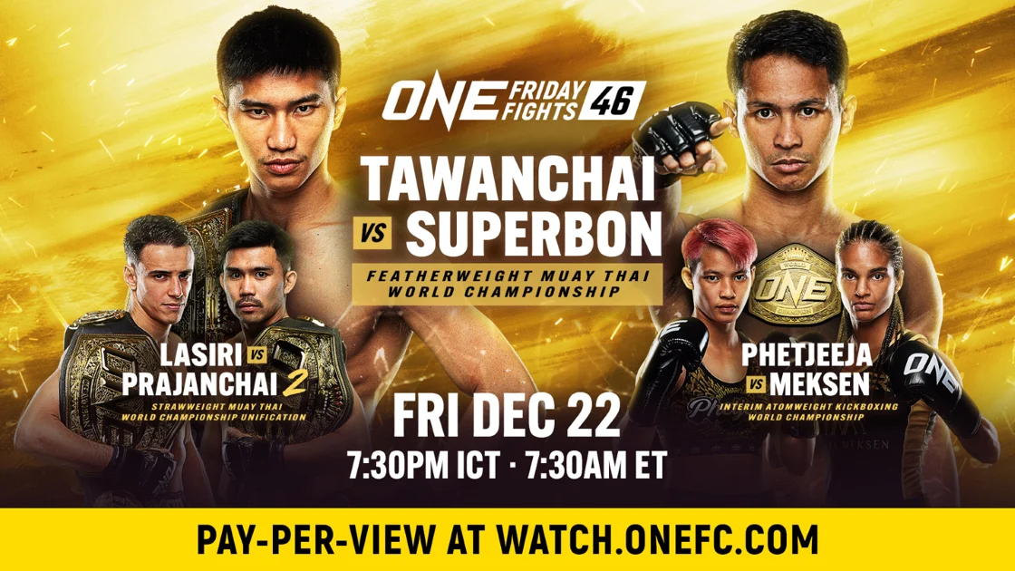 ONE Friday Fights 46 pay-per-view logo