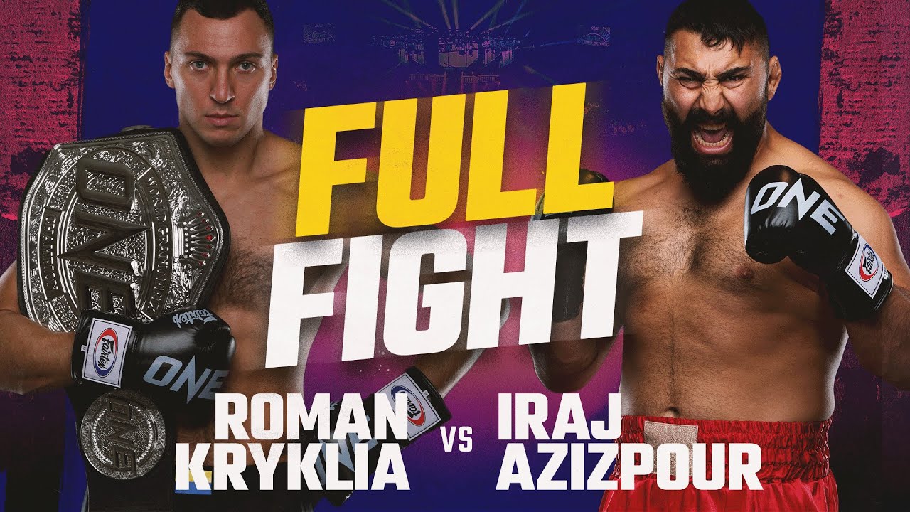 roman kryklia vs iraj azizpour one championship full fight 1