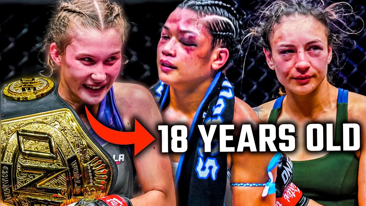 She's BRUTAL  The Teenage Muay Thai Queen That DROPS Male Opponents