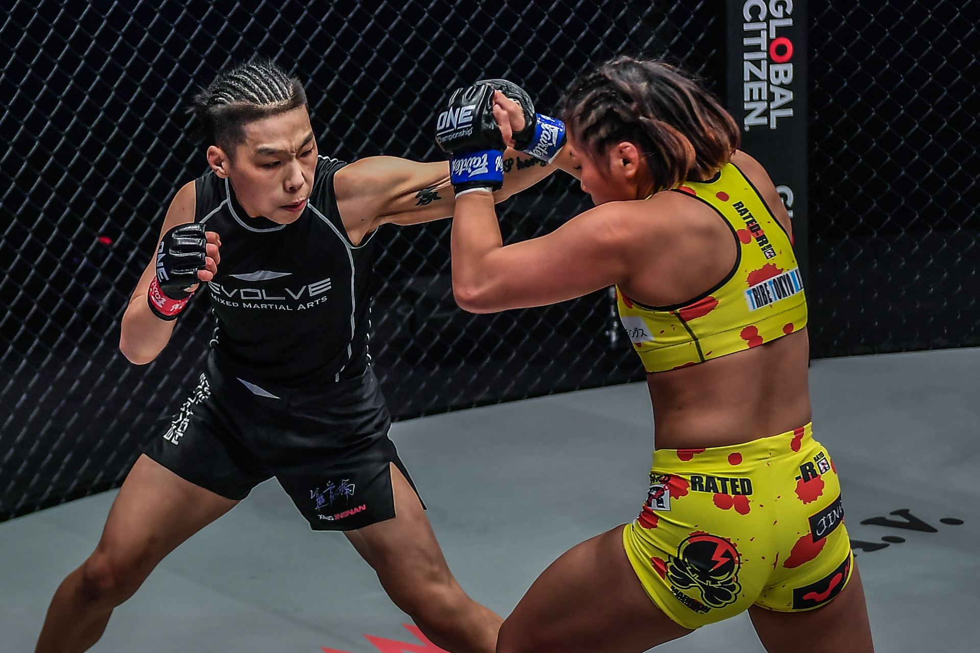 Xiong Jing Nan kept the heat turned up on Ayaka Miura during their ONE: HEAVY HITTERS main event clash.